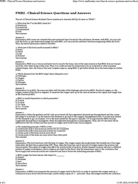 questions and answers in magnetic resonance imaging Doc