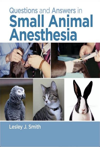 questions answers small animal anesthesia PDF