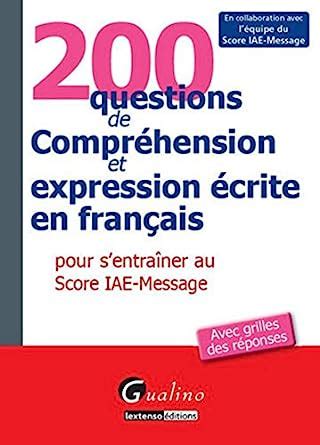 questions compr hension expression sentra ner iae message Epub