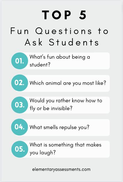 questions to get to know students