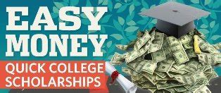 quick and easy scholarships