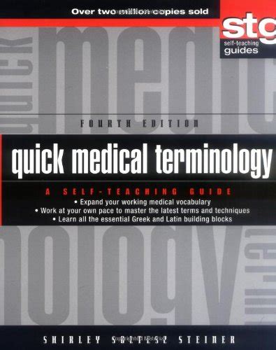 quick medical terminology a self teaching guide 4th edition pdf PDF