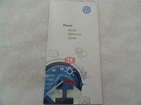 quick reference guide vw passat Reader