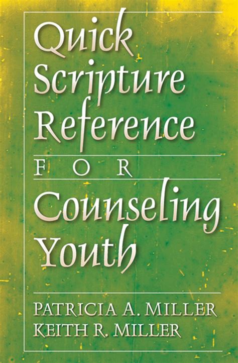 quick scripture reference for counseling youth Reader