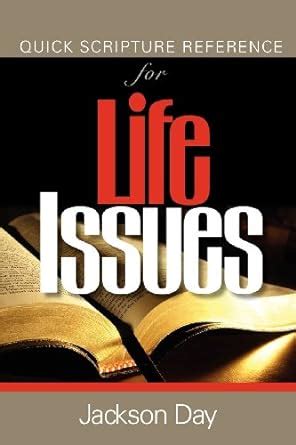 quick scripture reference of life issues Kindle Editon