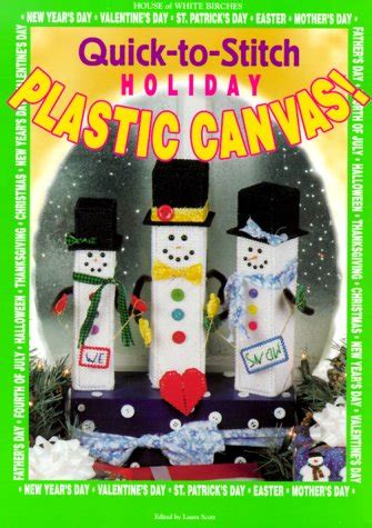 quick to stitch holiday plastic canvas Reader