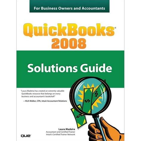 quickbooks 2008 solutions guide for business owners and accountants Epub
