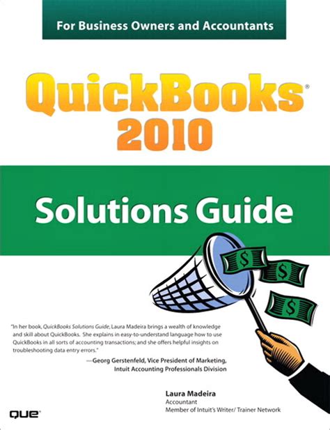 quickbooks 2010 solutions guide for business owners and accountants PDF