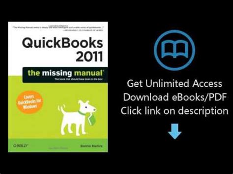 quickbooks 2011 the missing manual missing manuals Doc