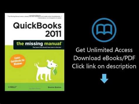 quickbooks 2012 the missing manual Ebook Epub