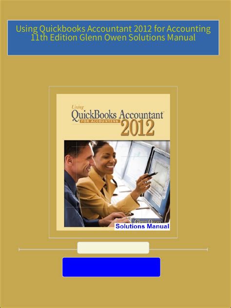 quickbooks 2012 user manual pdf Kindle Editon