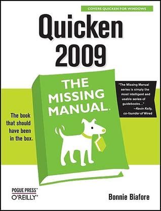 quicken 2009 the missing manual book download Kindle Editon