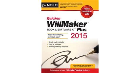 quicken willmaker plus 2015 edition book and software kit Doc