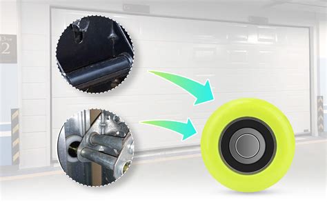 quiet garage door rollers