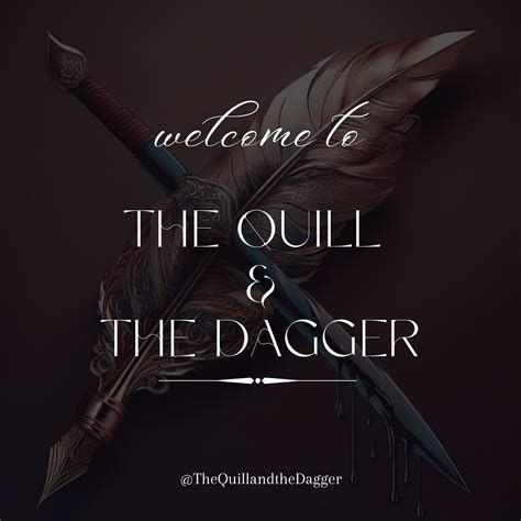 quill and dagger