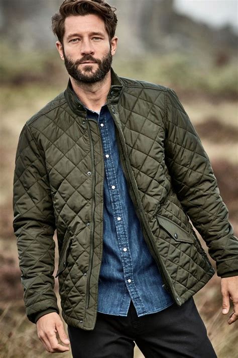 quilted jacket men