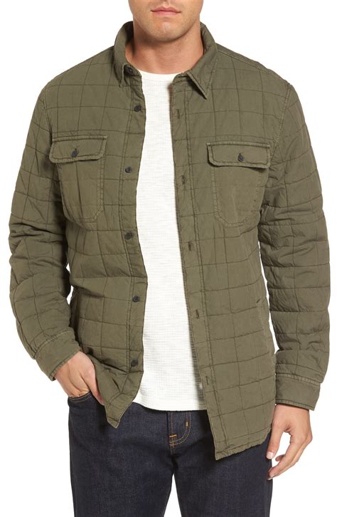 quilted shirt jacket