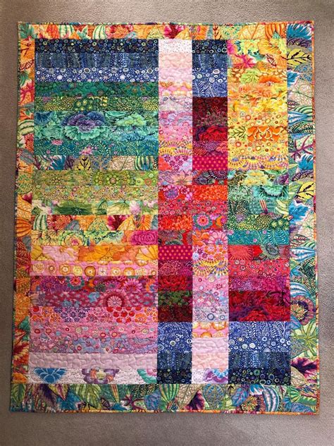 quilts by kaffe fassett on display at n e c Doc