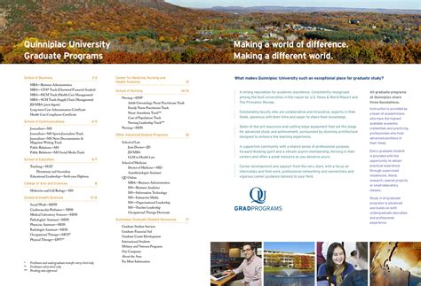 quinnipiac graduate programs