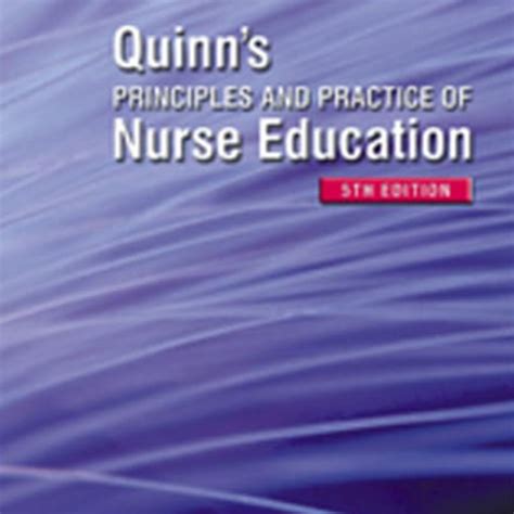 quinns principles and practice of nurse education Epub