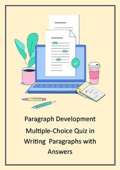 quiz in paragraph development Epub