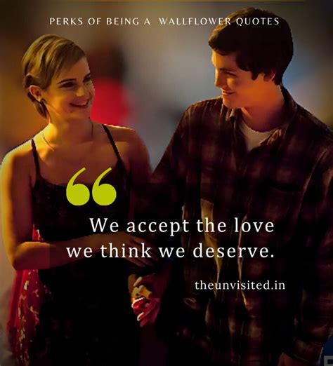 quotes in perks of being a wallflower