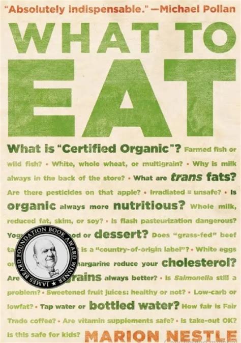 quotwhat to eatquot by marion nestle repost Doc