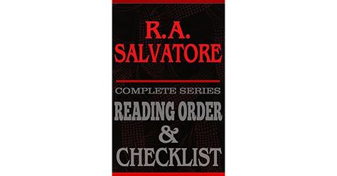 r a salvatore book list Kindle Editon