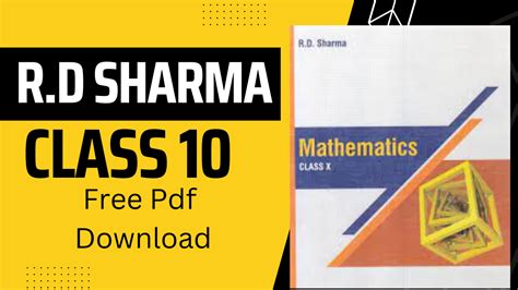 r d sharma mathematics class 10 pdf download free Reader