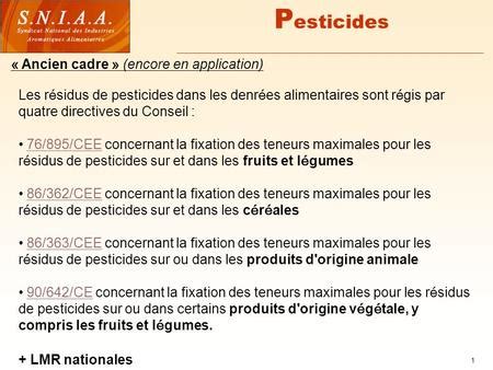 r sidus pesticides dans c r ales alimentaires Epub
