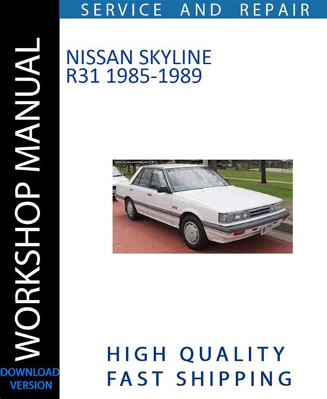 r31 skyline service manual Reader