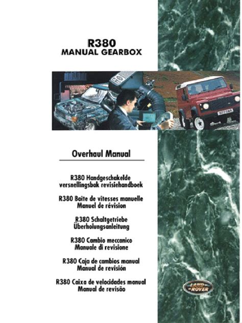 r380 gearbox manual pdf Kindle Editon