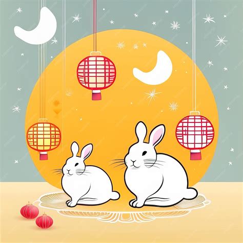 rabbits on the moon