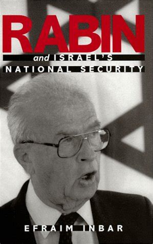 rabin and israels national security woodrow wilson center press PDF