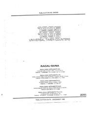 racal 1995 1996 maintenance user guide Doc