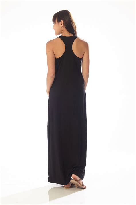 racerback long dresses