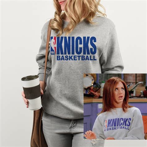 rachel green knicks sweatshirt