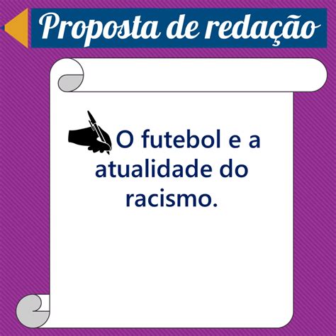 racismo no futebol redação