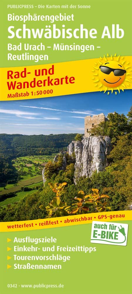 rad wanderkarte biosph rengebiet schw bische urach PDF