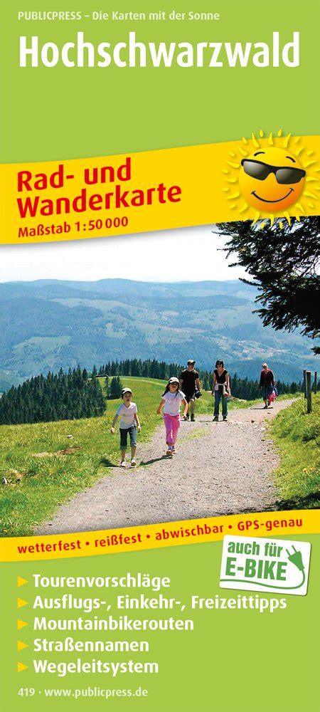 rad wanderkarte hochschwarzwald ausflugszielen mountainbikerouten PDF