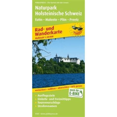 rad wanderkarte naturpark holsteinische schweiz Kindle Editon
