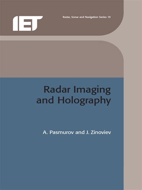 radar imaging and holography radar imaging and holography PDF