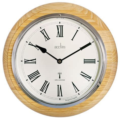 radio controlled wall clock