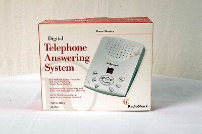 radio shack digital answering system Reader