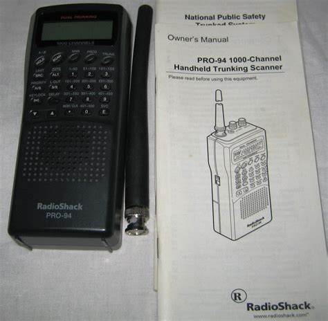 radio shack dual trunking scanner manual Epub