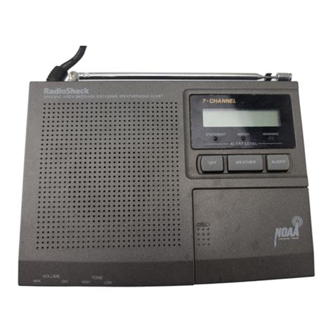 radio shack weather radio 12 250 manual PDF