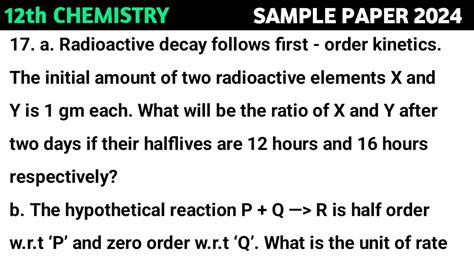 radioactive decay follows first order kinetics