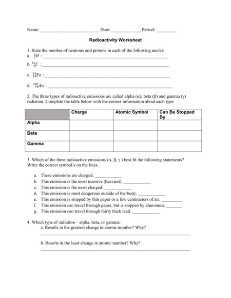 radioactivity concept review questions answer key Epub