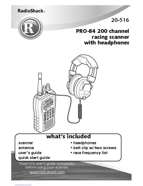 radioshack ec 415 user guide Reader