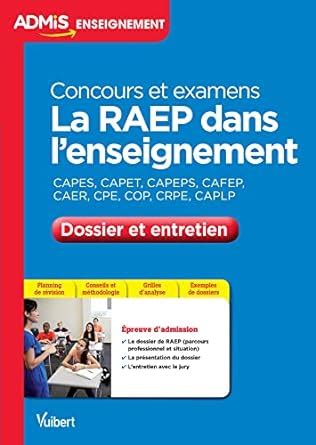 raep dans lenseignement entretien professionnalis s Kindle Editon